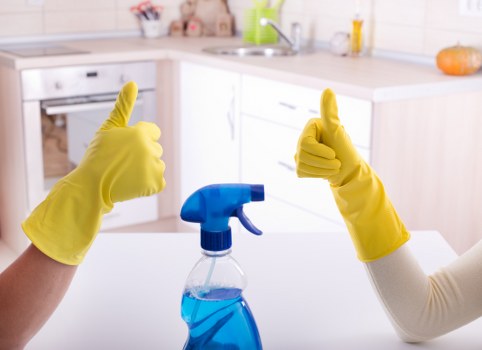 Local Barnet cleaner preparing a rental property for incoming guests