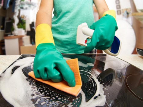 Regular home cleaning tasks carried out in a Barnet property